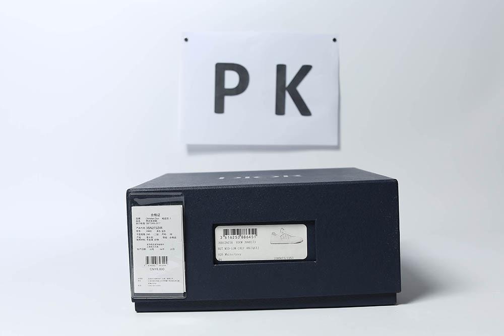 PK GOD D1or B27 Low White Gray RETAIL MATERIALS READY TO SHIP